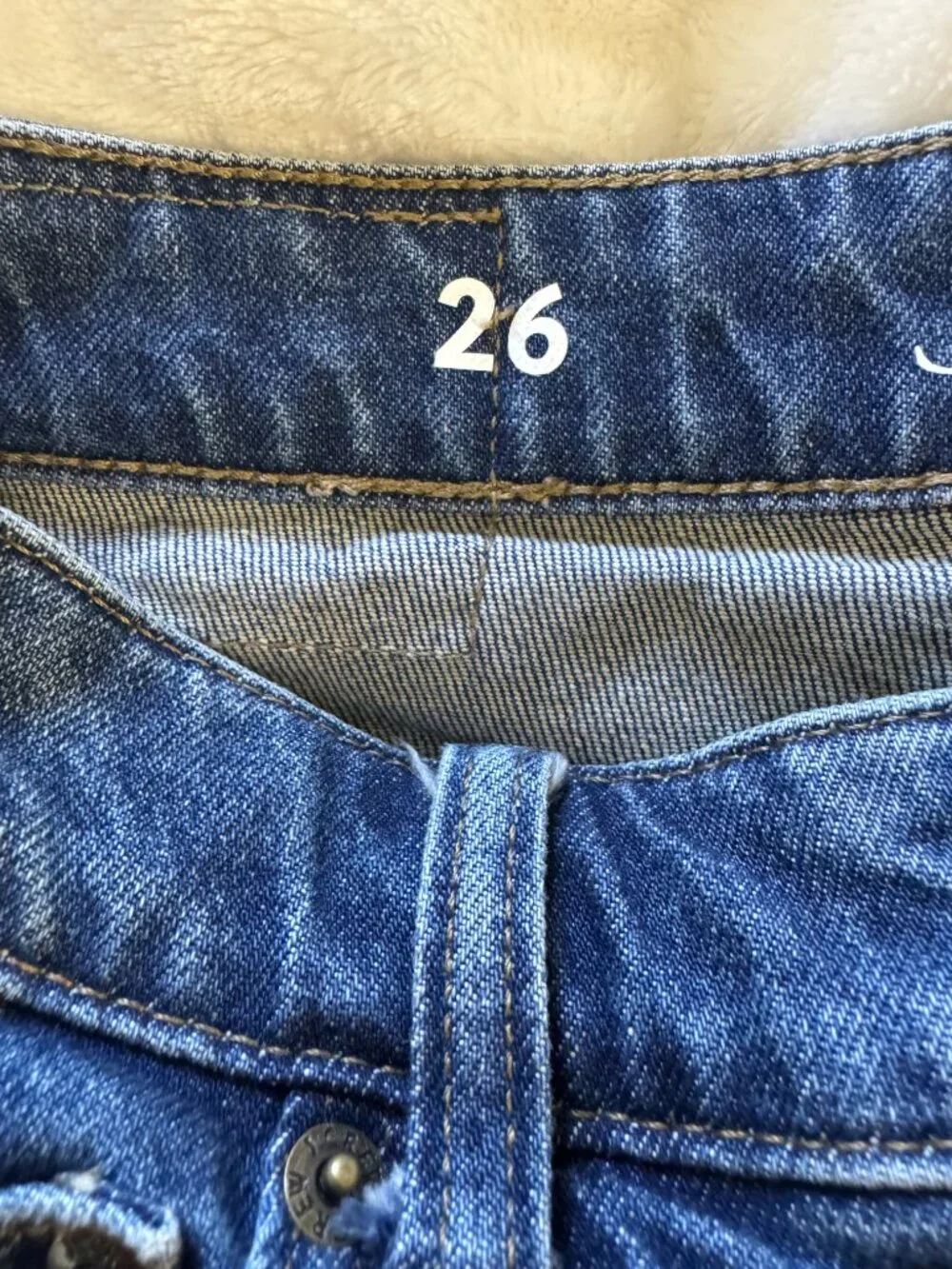 J.Crew Curvy Slim Wide Leg Jeans Women's 26 High Rise Cropped Denim